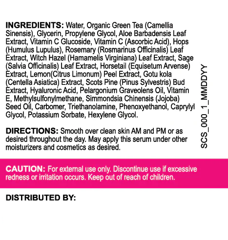 Supplement Facts for Super C Serum